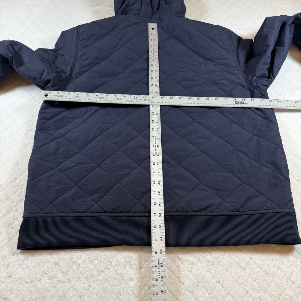 The North Face Men's Cuchillo Insulated Full-Zip Hoodie jacket coat - navy XL - Picture 6 of 9